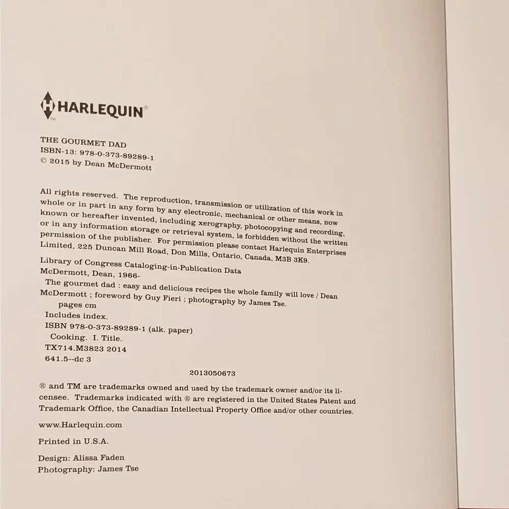 The Gourmet Dad Cookbook Dean McDermott - Picture 3 of 7